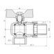 Кран кульовий &laquo;Американка&raquo; Thermo Alliance Forte 3/4" кутовий SF221W20