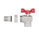 Кран кульовий &laquo;Американка&raquo; Thermo Alliance Forte 3/4" кутовий SF221W20