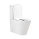 Унитаз-компакт Qtap Scorpio безободковый с сиденьем Soft-close QT14222125ARW