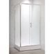 Душова кабіна з низьким піддоном MIXXUS HARD SCT01-100x80x198-TR CHROME прозоре скло 5мм NEW (MI8367)