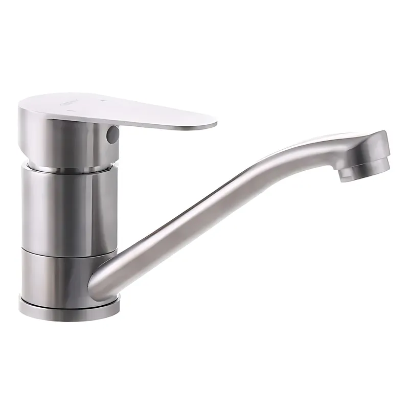фото Змішувач для умивальника Champion ASA-004-15cm з нерж. сталі SUS304 (CH6564)