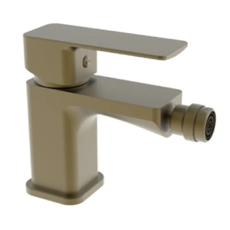 фото Змішувач гігієнічний для біде Haiba KUBUS 002 BRUSHED GOLD (HB9624)