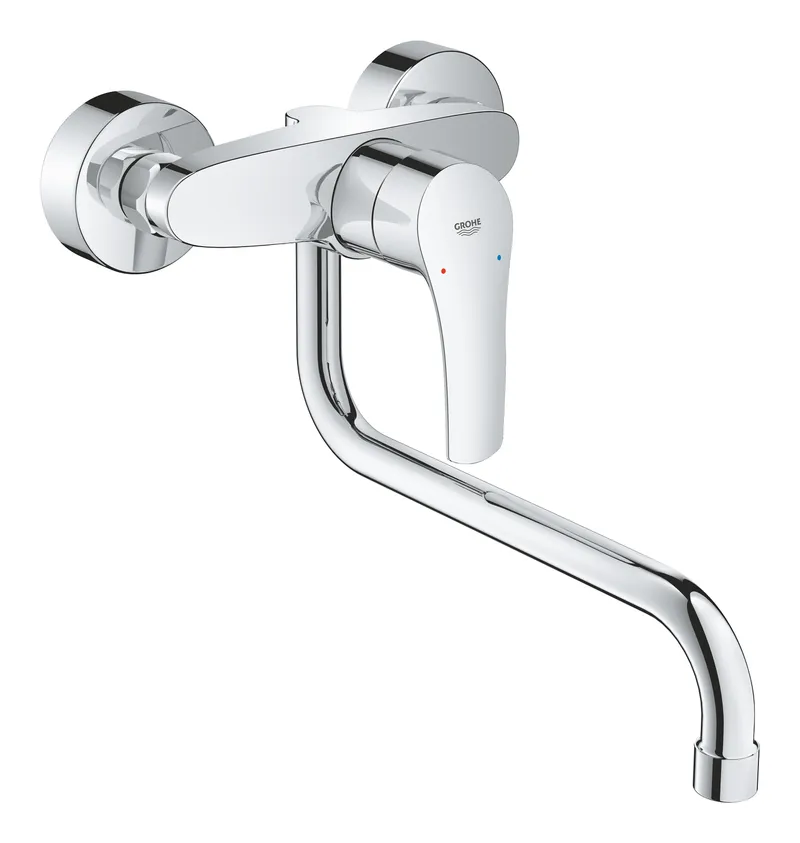 фото Змішувач для кухні для настінного монтажу Grohe Eurosmart New (32224003)