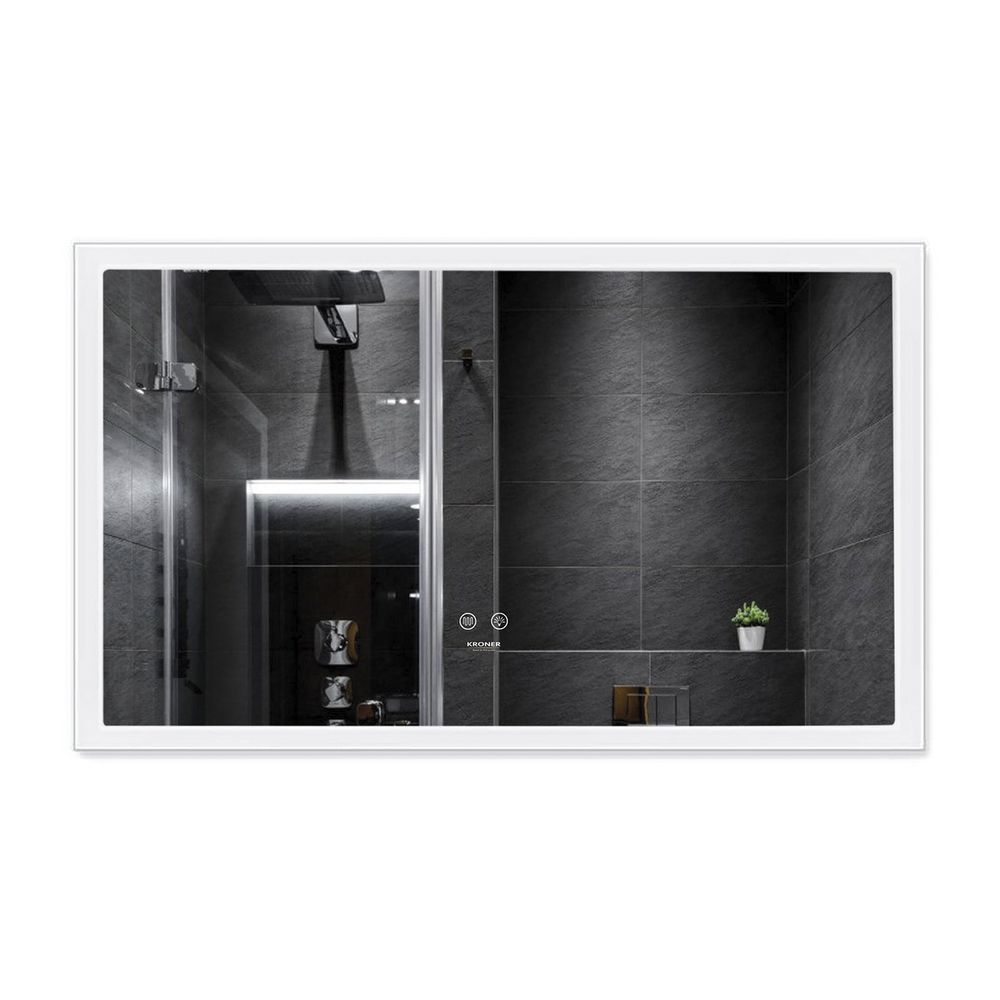 фото Зеркало Kroner KRP Spiegel HR3 - 10060 с LED-подсветкой и антизапотеванием