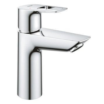фотографія Одноважільний змішувач для раковини M-Size Grohe BauLoop New з натискним донним клапаном (23886001)