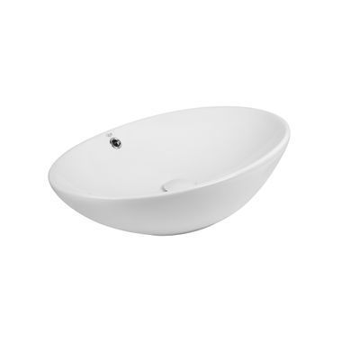 фотографія Раковина-чаша Qtap Dove 625х415х150 White з донним клапаном QT06113077W