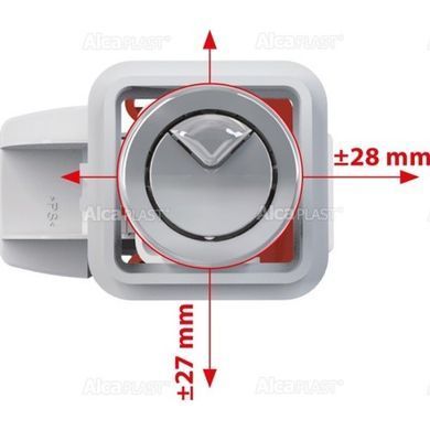 фото Зливний механізм AlcaPlast A08