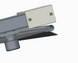 Двері у нішу розсувні KOER SR SD05-140x200-TR-01 прозоре скло EASY CLEAN 6мм хром (KR5406)