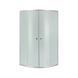 Душова кабіна Lidz Latwa SC80x80.SAT.LOW.FR, скло Frost 4 мм + Lidz Душовий піддон KAPIELKA ST80x80x14
