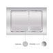 Панель смыва для унитаза Qtap Nest QT0111M06028CRM