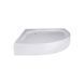 Душова кабіна Lidz Latwa SC80x80.SAT.LOW.FR, скло Frost 4 мм + Lidz Душовий піддон KAPIELKA ST80x80x14