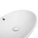 Раковина-чаша Qtap Dove 625х415х150 White з донним клапаном QT06113077W