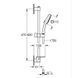 Душовий гарнітур Grohe Tempesta Cube 110, 3 режими (27929003)