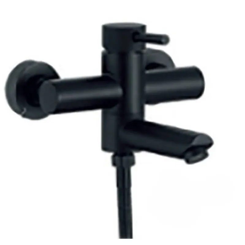 фотографія Змішувач для ванни Mixxus SUS-009 (Euro) Black з нерж. сталі SUS304 (Цв. чорний) (MI6044)