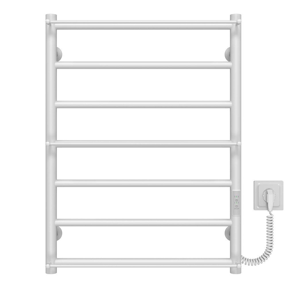 фото Рушникосушарка електрична Ladder П7 500х700 Deffi нержавіюча сталь (Білий, WD03, Праве підключення)