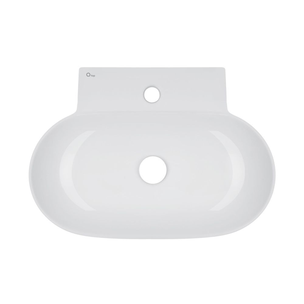 фото Раковина Qtap Cardinal 565х400х130 White QT0411K177WN