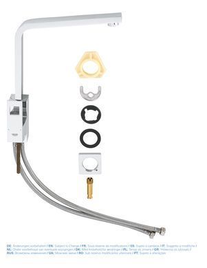 фото Змішувач для кухні Grohe Eurocube (31255000)