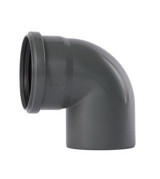 фото Отвод канализационный Dn 125 87&deg; Ostendorf HT-Safe