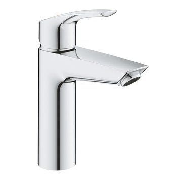 фотографія Одноважільний змішувач для раковини M-Size Grohe Eurosmart New з натискним донним клапаном (23923003)