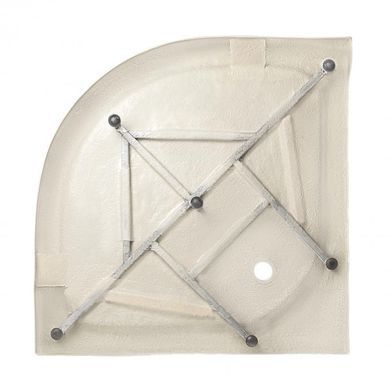 фотографія Душова кабіна Lidz Latwa SC90x90.SAT.LOW.FR, скло Frost 4 мм + Lidz Душовий піддон KAPIELKA ST90x90x14