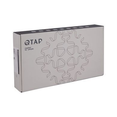 фотографія Змішувач для раковини Qtap Vlasta New високий QTVLA269GMB45653 Gunmetal Black PVD
