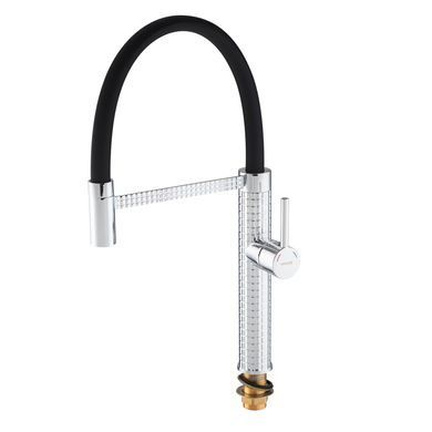 фото Змішувач для кухні Mixxus Premium Oliwer 017 REFL.BLACK (MI6965)