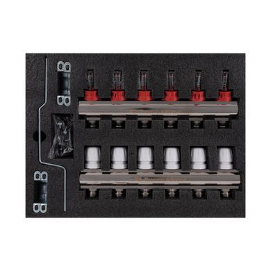 фото Коллектор с расходомерами Thermo Alliance Standart 1" 6 выходов SD235W6