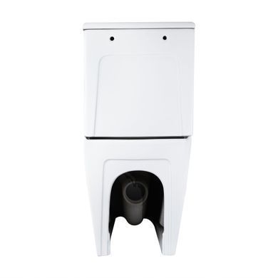фотографія Унітаз підлоговий Qtap Grand Ultra Quiet безобідковий з сидінням Soft-close WHITE QT26228301W