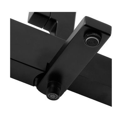 фото Душова колона із змішувачем Koer KB-56010-05 (Колір чорний) (KR3495)