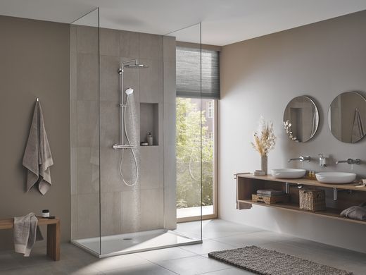 фотографія Душова система з термостатом для душу Grohe Euphoria System (2600075001)