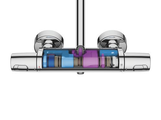 фотографія Душова система з термостатом для душу Grohe Euphoria System (2600075001)