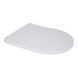 Унітаз підлоговий Qtap Grand Ultra Quiet безобідковий з сидінням Soft-close WHITE QT26228301W