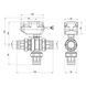 Кран кульовий зонний Icma 1" 1/4 №344