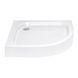 Душова кабіна Lidz Latwa SC90x90.SAT.LOW.FR, скло Frost 4 мм + Lidz Душовий піддон KAPIELKA ST90x90x14