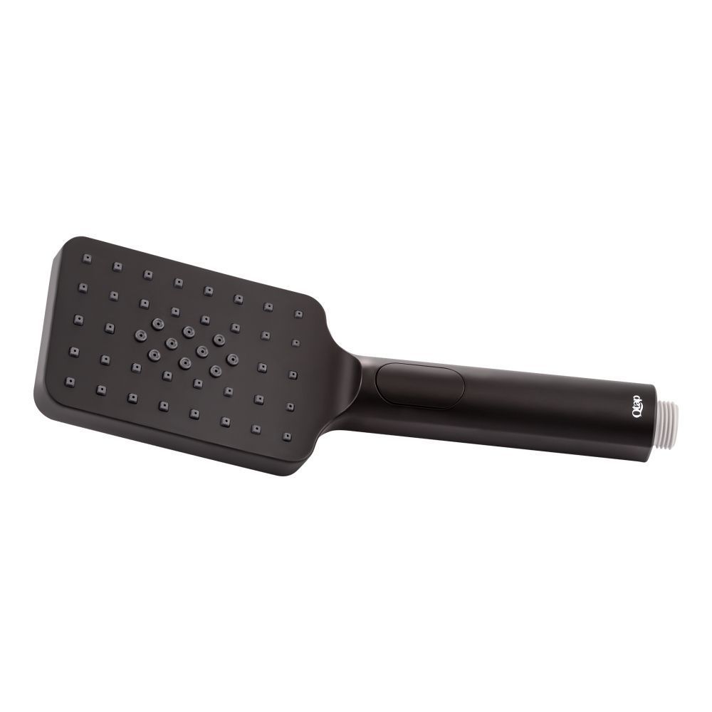фото Лейка для ручного душа Qtap Rucni 120х80 мм прямоугольная QTRUCA121N3KBB Black Matt