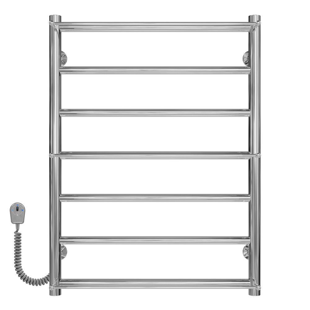 фото Рушникосушарка електрична Ladder П7 500х700 Deffi нержавіюча сталь (Хром, EF16, Ліве підключення)