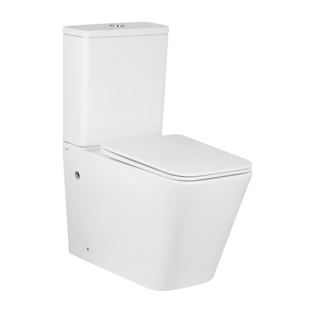 фото Унитаз-компакт Qtap Tern безободковый с сиденьем Soft-close QT17222093ARW