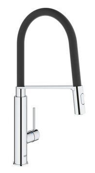 фотографія Змішувач для кухні з гнучким виливом Grohe Concetto new (31491000)