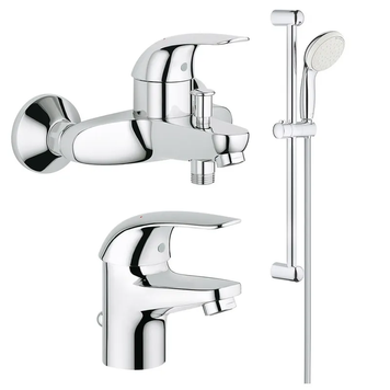 фото Набір змішувачів Grohe Euroeco для ванної (123226S)