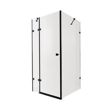 фото Душевая кабина Qtap Capricorn BLA1099SC6 90x90 см, стекло Clear 6 мм, покрытие CalcLess без поддона