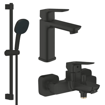 фото Набір змішувачів для ванни Grohe Cubeo (UA125246M243)