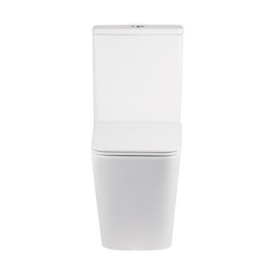 фото Унитаз-компакт Qtap Tern безободковый с сиденьем Soft-close QT17222093ARW