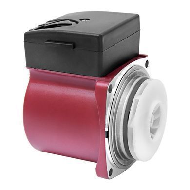 фото Насос циркуляційний 75Вт Hmax 4м Qmax 40л/хв &Oslash;1&frac12;" 180мм бордо+гайки &Oslash;1" WETRON LР525&ndash;4/180В (774212)