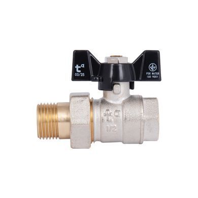 фотографія Кран кульовий "Американка" Thermo Alliance Base прямий 1/2" ВЗ SD221W15