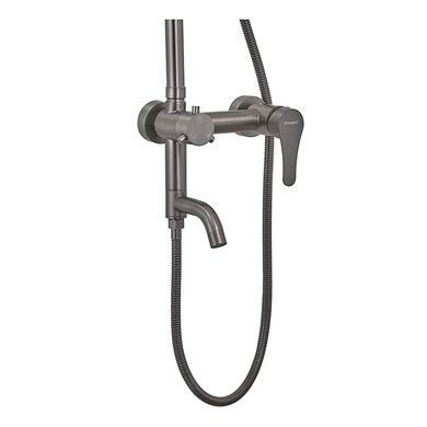 фотографія Душова колона із змішувачем Champion SAP-009-J Graphite (нерж. сталь) (CH6165)