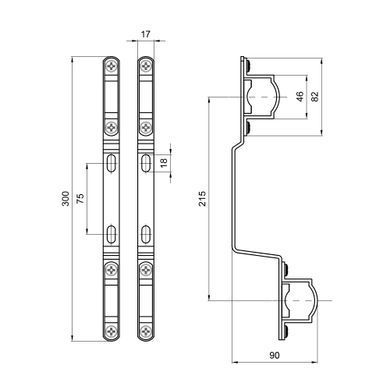 фотографія Кріплення для колектора SD Plus 1'' SD342