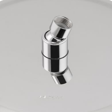 фото Лейка для верхнего душа Lidz Niagara 125 245 мм округлая LDNIA125NKS37518 Nickel