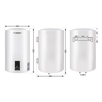фото Водонагреватель электрический Thermo Alliance 30 л вертикальный, сухой ТЭН 1,6 кВт D30V16J1(D)K