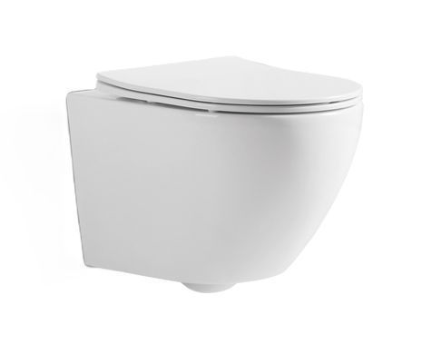 фото Унітаз підвісний Mixxus ELLIPSE-0306-R 520x360x365mm, система змиву RIMLESS (MI6708)