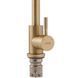Змішувач для кухні MIXXUS SUS-011 BRUSHED GOLD з нерж. сталі SUS304 (Колір матове золото) (MI8435)